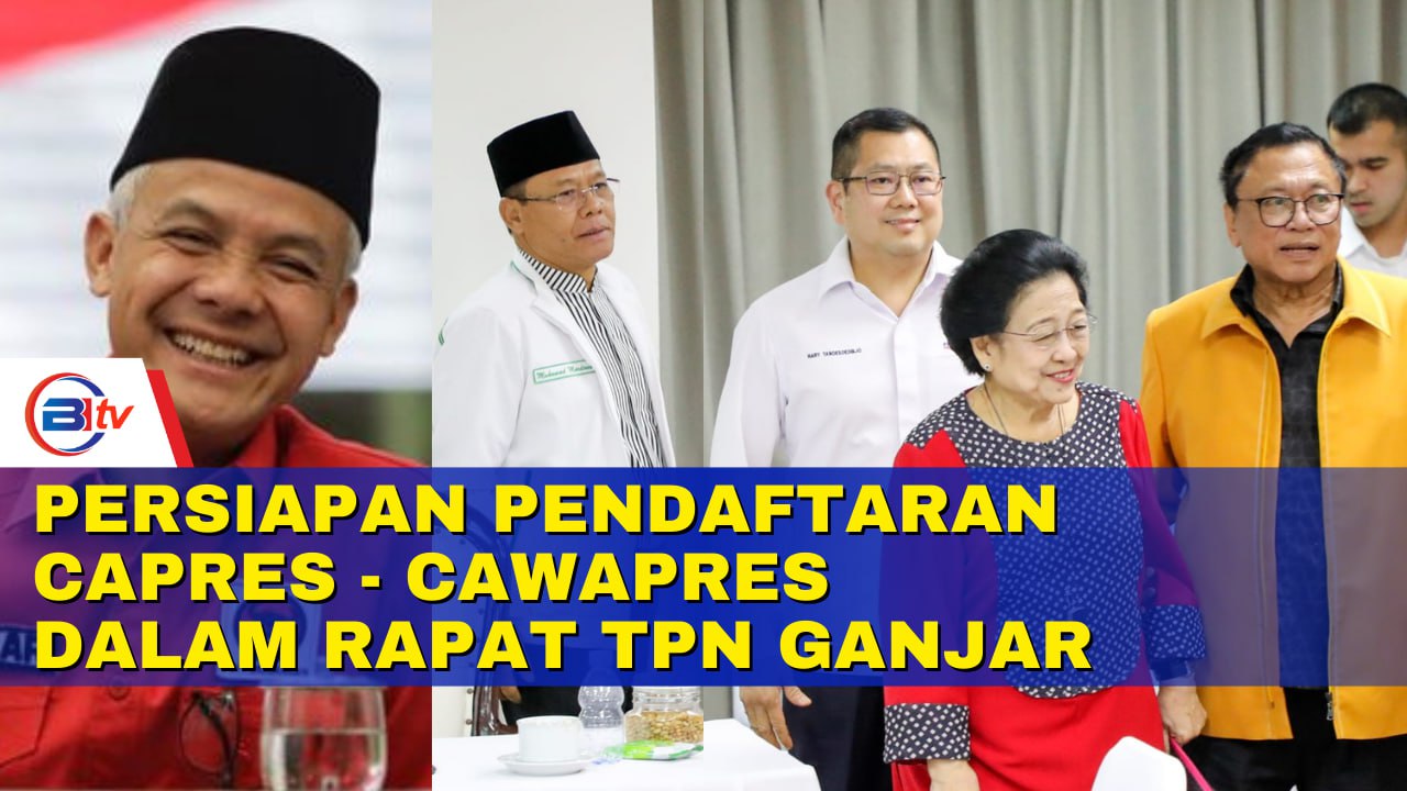 Ketum Parpol Pendukung Bahas Persiapan Pendaftaran Capres-Cawapres Dalam Rapat TPN Ganjar