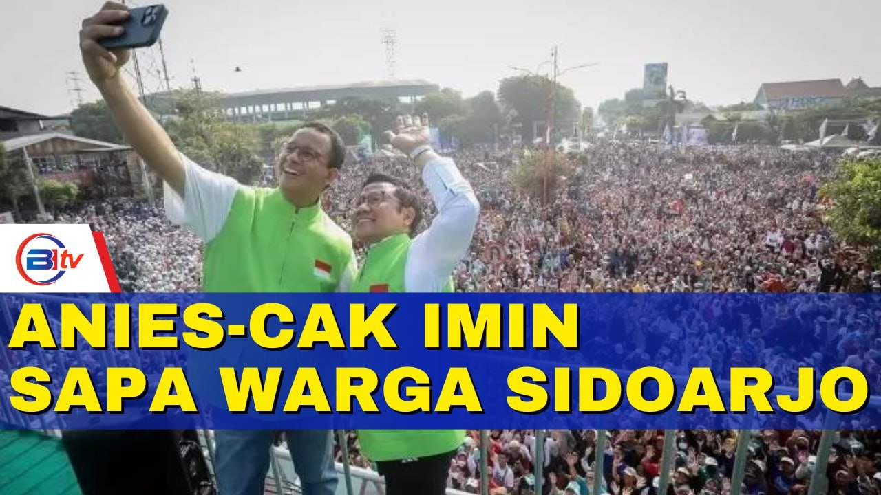 Anies-Cak Imin Sapa Warga Sidoarjo, Beri Pesan Dalam Perbaikan Negeri