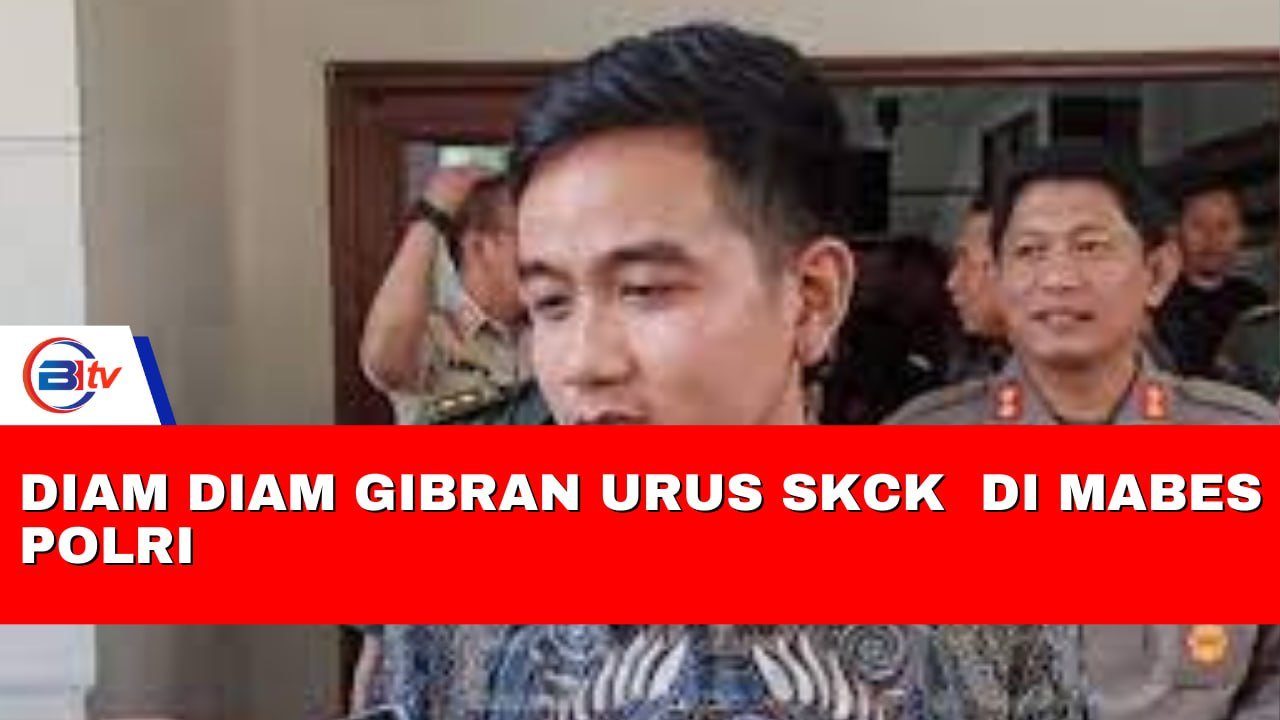 Diam diam Gibran urus SKCK di mabes polr
