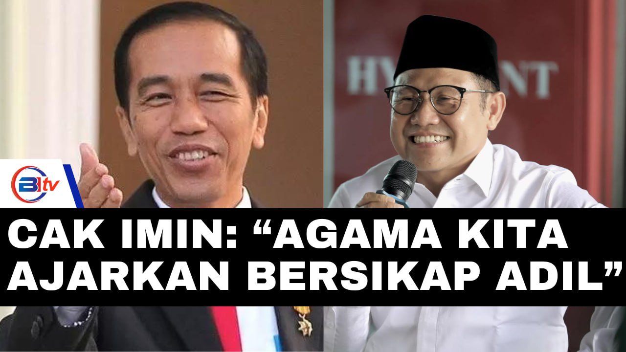 Cak Imin Agama Kita Ajarkan Bersikap Adil