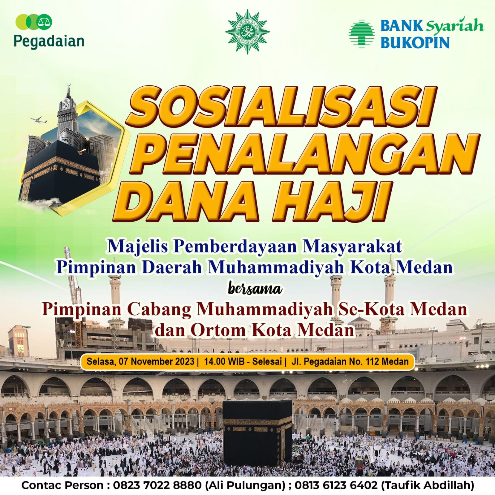 MPM PDM Kota Medan Gelar Sosialisasi Program Talangan Haji