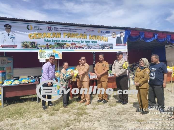 Gerakan Pangan Murah di Kabupaten Humbang Hasundutan