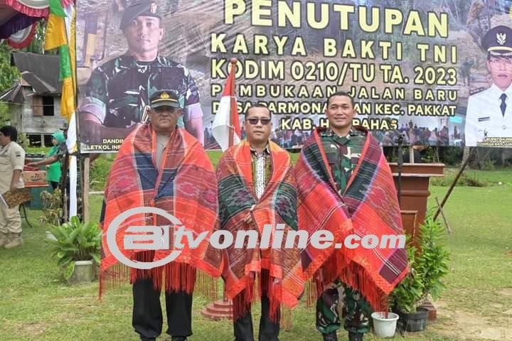 Bupati Tutup Karya Bhakti TNI di Humbahas