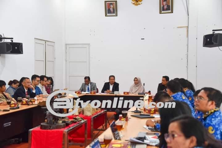 Pemkab Humbahas Laksanakan Rakor Pengembangan Industri Pariwisata