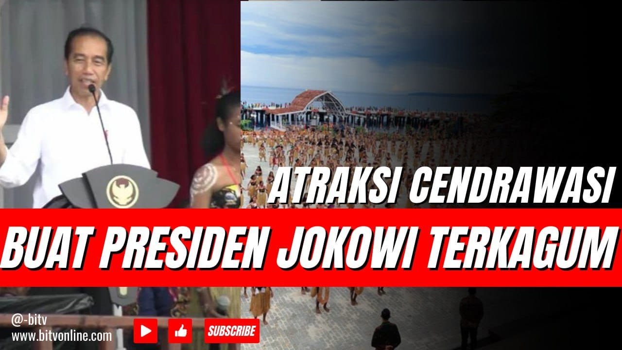 Memukau!Atraksi Laut dan Udara Sail Teluk Cendrawasih 2023 Buat Jokowi Terkagu