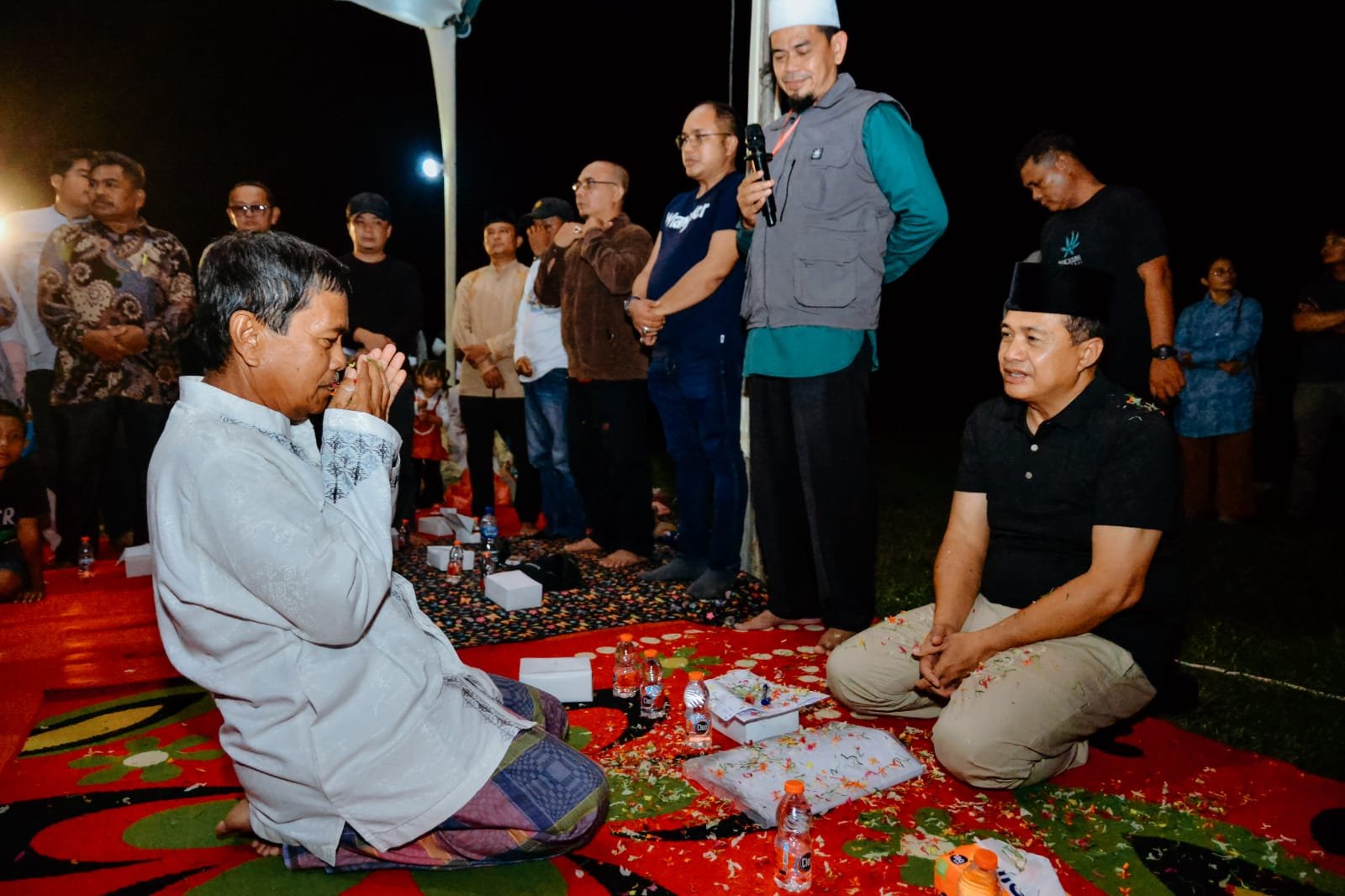 Sapa Desa Pakam, Bupati Zahir Ditepungtawari