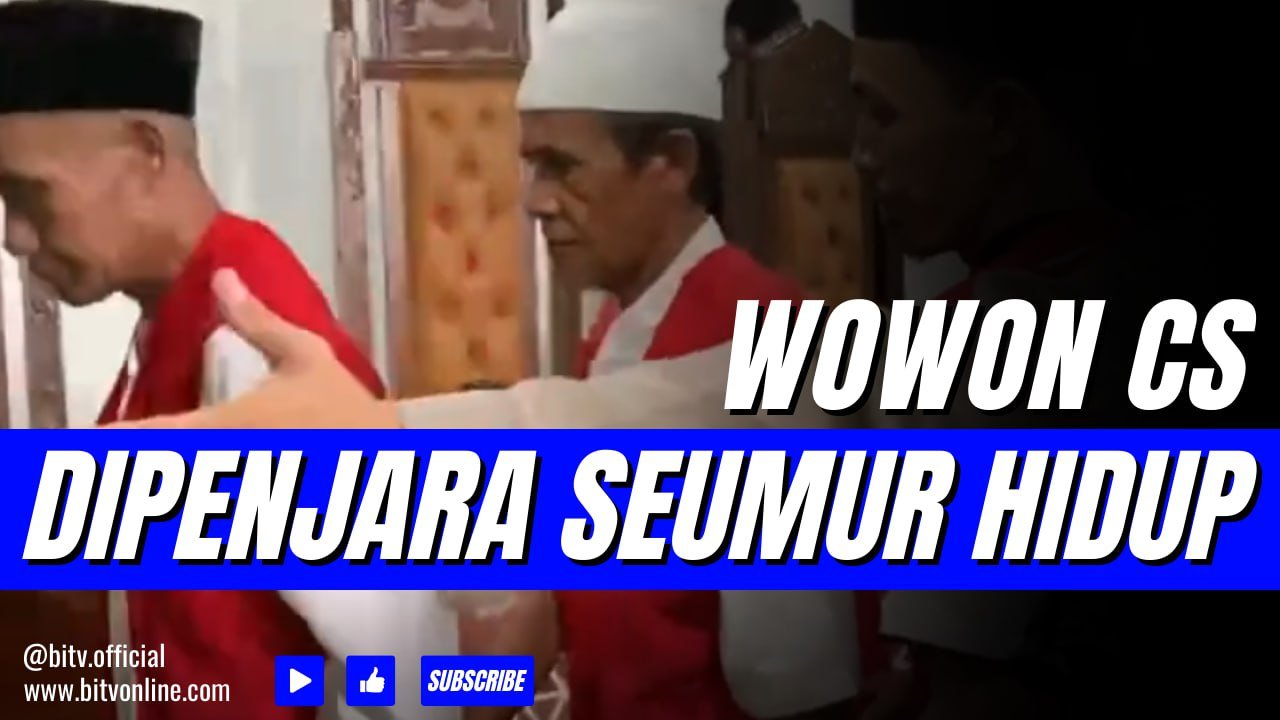 Wowon Cs Divonis Penjara Seumur Hidup Pasal Pembunuh Berantai di Bekasi