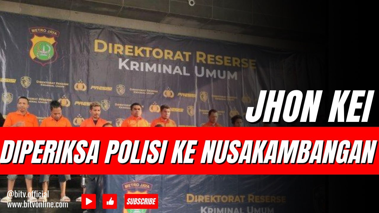 Polisi Periksa John Kei ke Nusakambangan Dugaan Penembakan di Bekasi