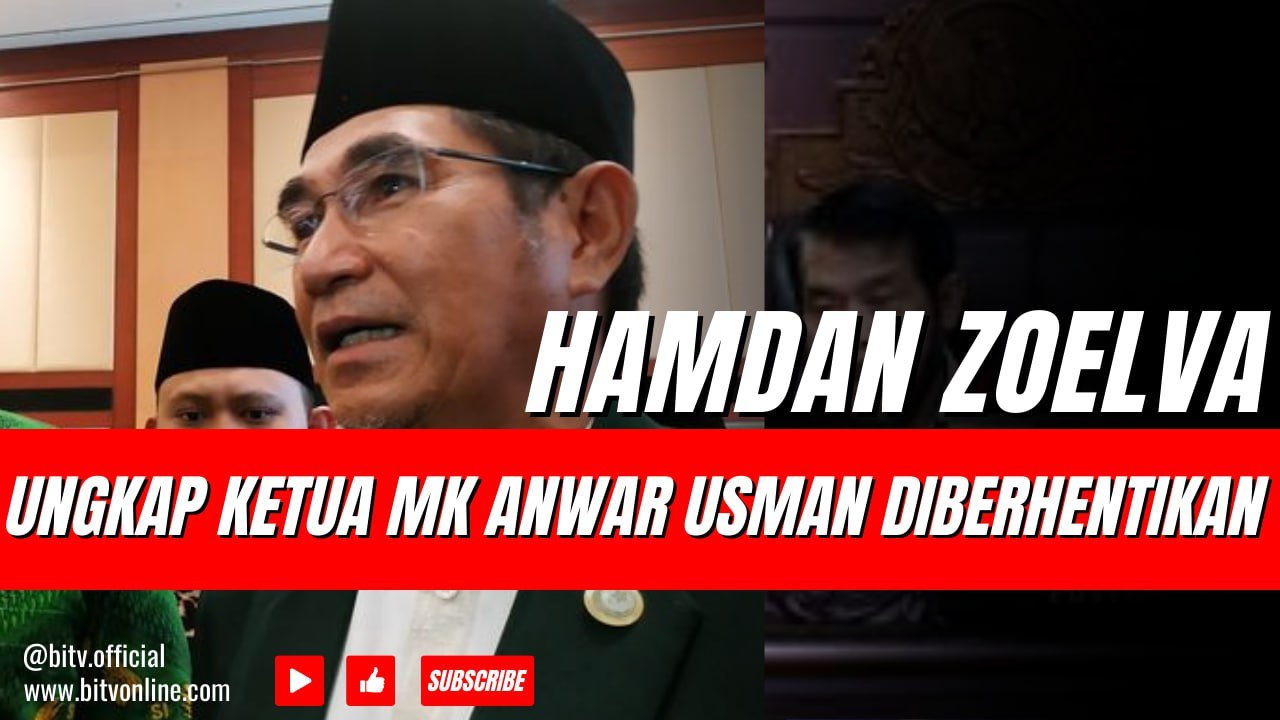 Pendapat Hamdan Zoelva mengenai Ketua MK Anwar Usman Diberhentikan
