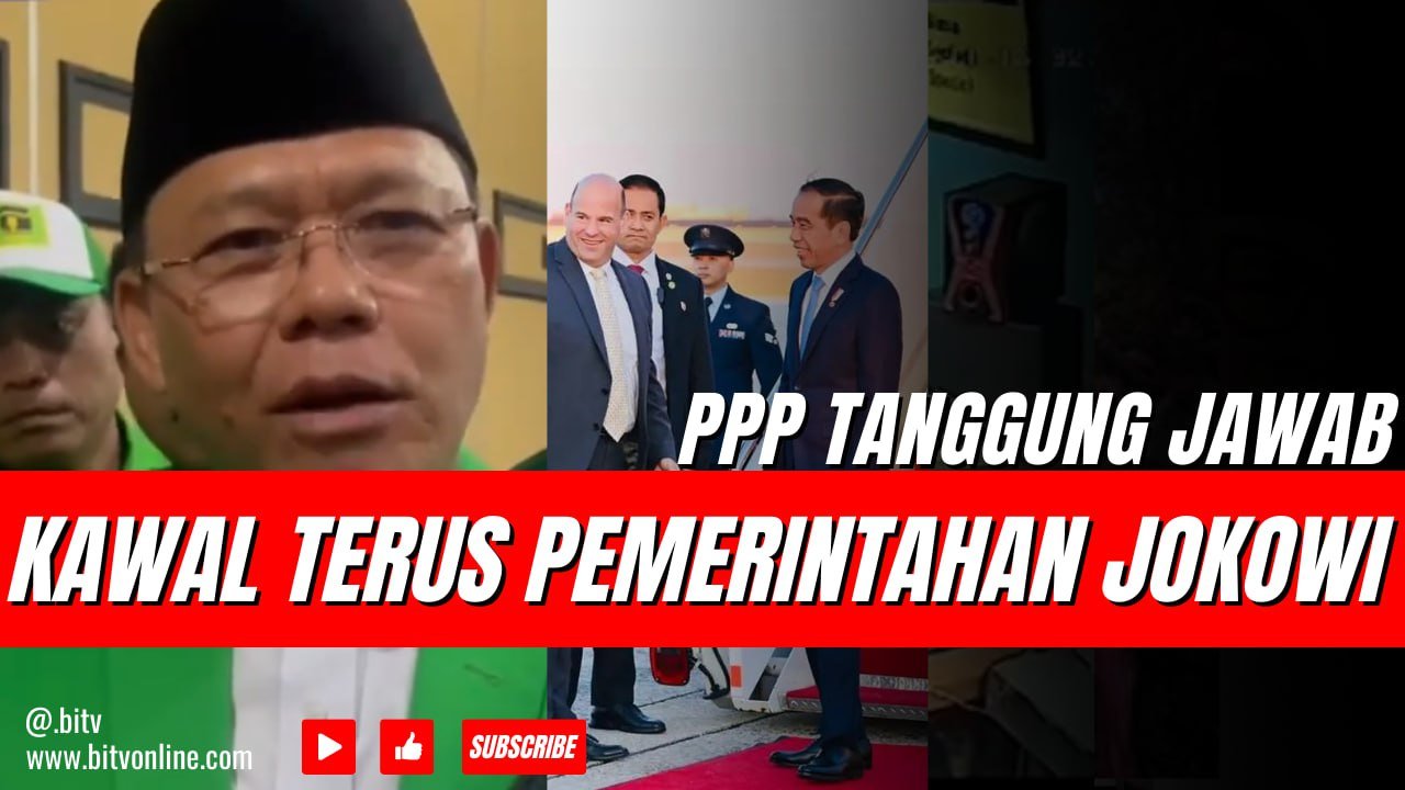 PPP Akan Tanggung Jawab Kawal Terus Pemerintahan Jokowi Hingga 2024