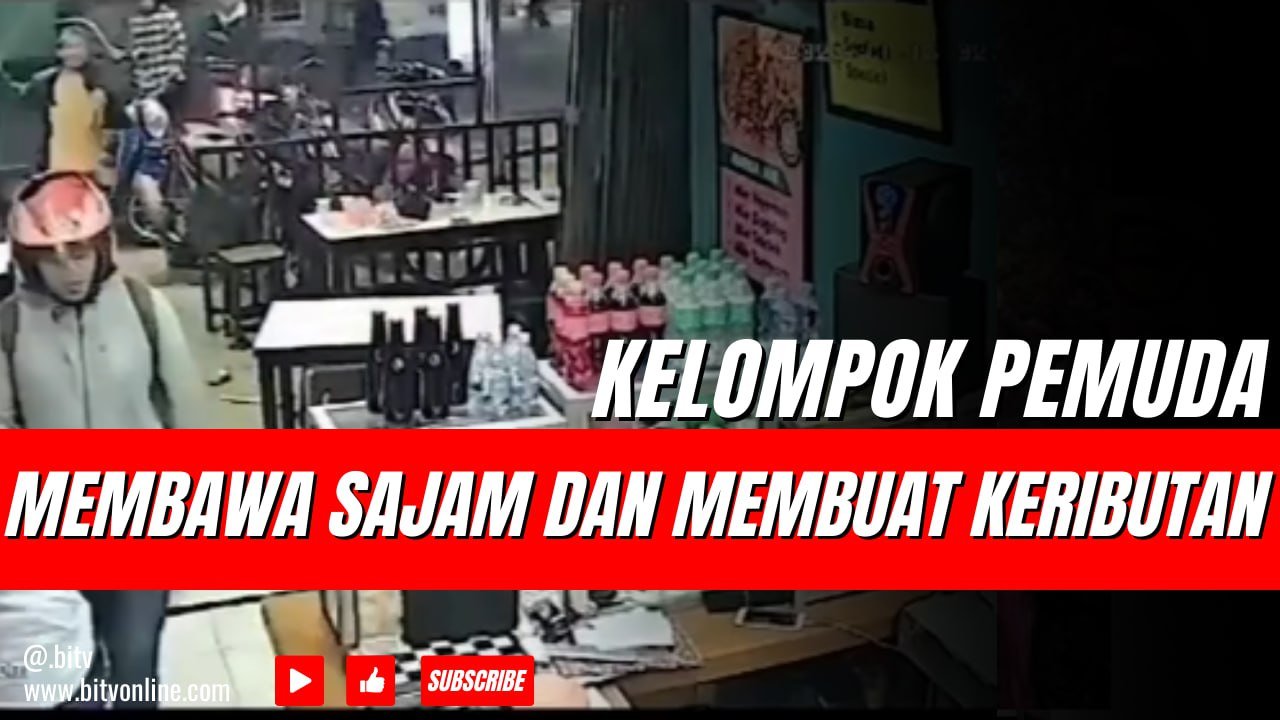 2 kelompok pemuda membawa sajam dan membuat keributan di Bogor
