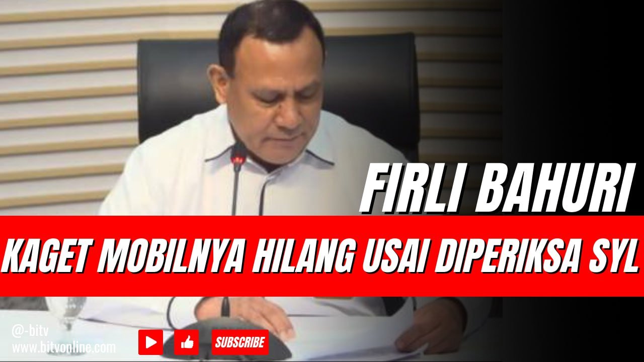 Firli Bahuri Kaget Mobilnya Hilang usai Diperiksa Kasus Peras SYL di Bareskrim Polri