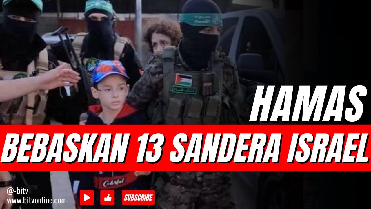 Hamas Kembali Bebaskan 13 Sandera Israel, Sebagian Besar Perempuan