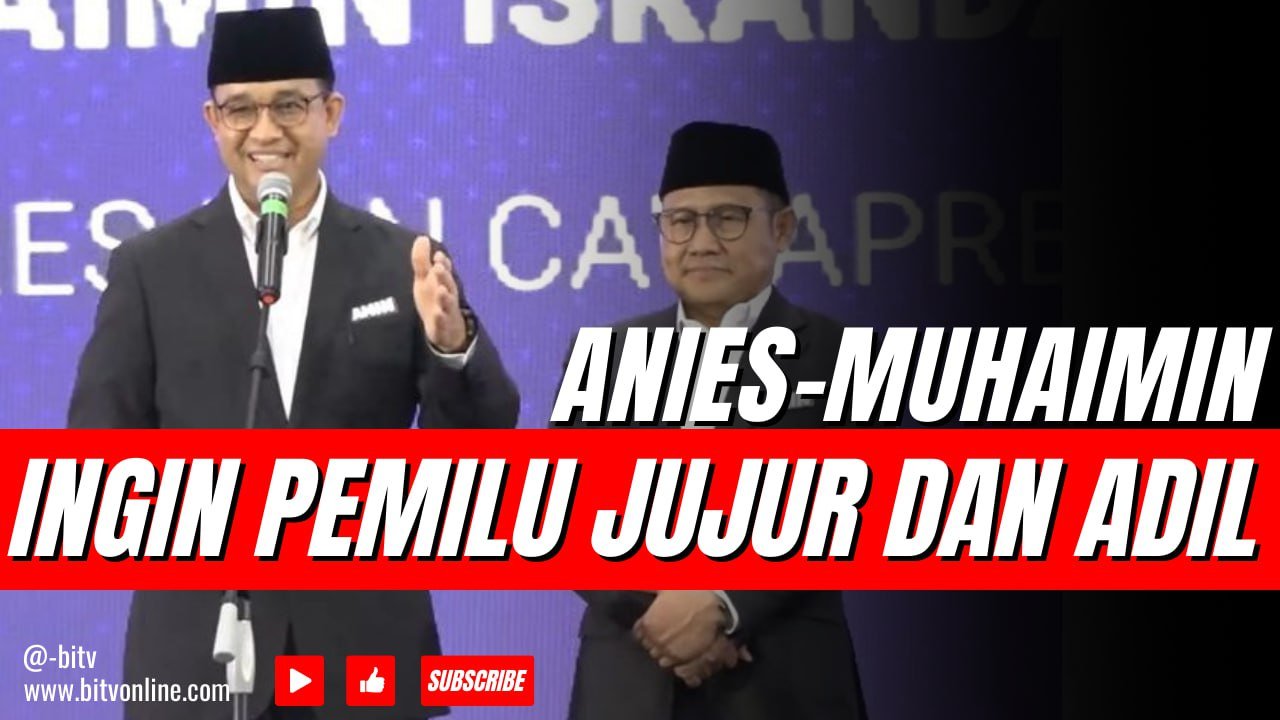 Komitmen Penegakan Hukum Pemilu Anies-Muhaimin Ingin Pemilu Jujur dan Adil