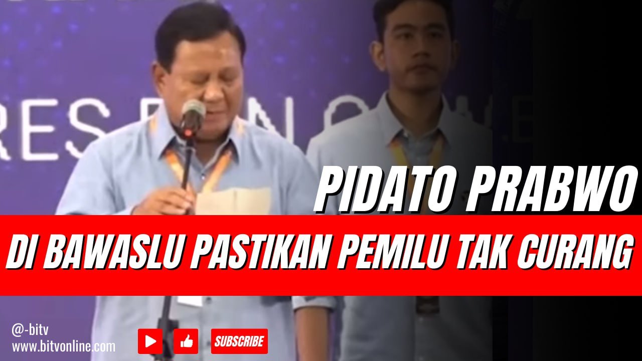 Pernyataan Prabowo Gibran di Bawaslu Pastikan Pemilu Tak Curang