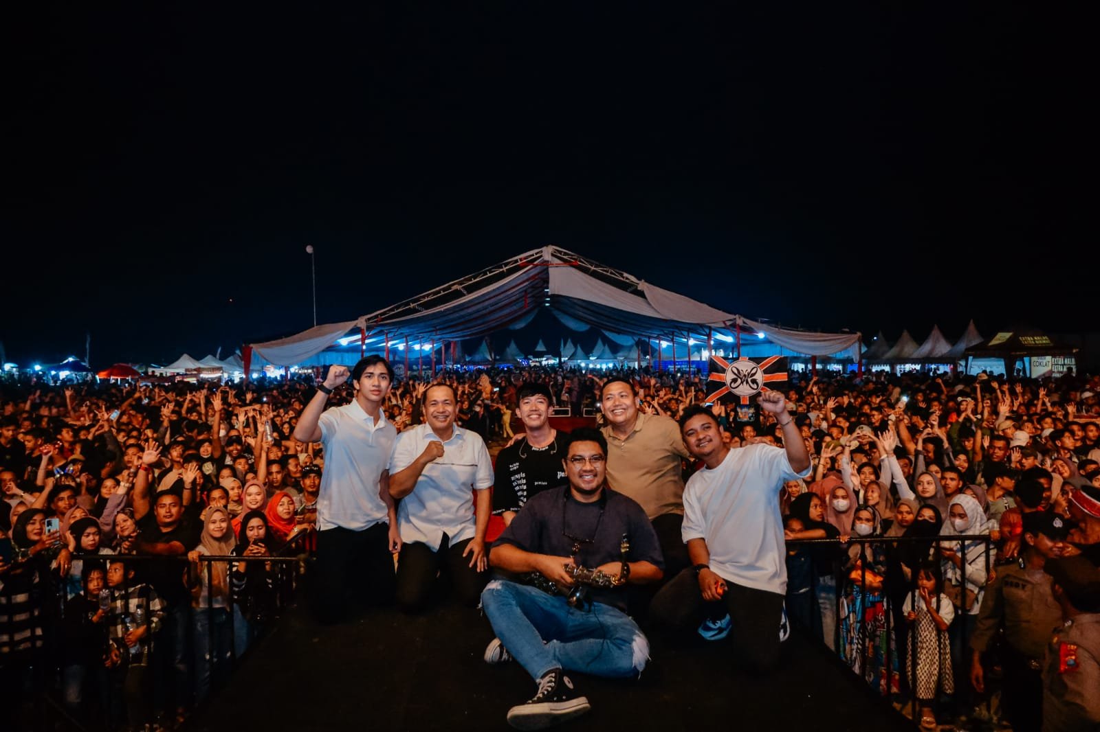 Semarak Malam Puncak HUT Ke-17 Batu Bara Hadirkan Artis Ibu Kota