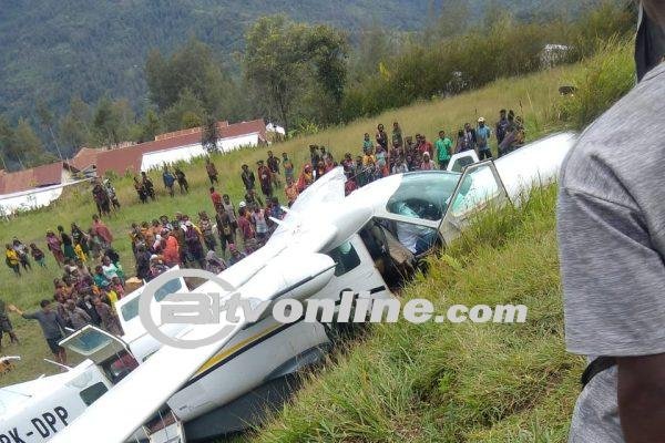 Kecelakaan Pesawat Caravan Dabi Air PK-DPP di Pogapa Papua