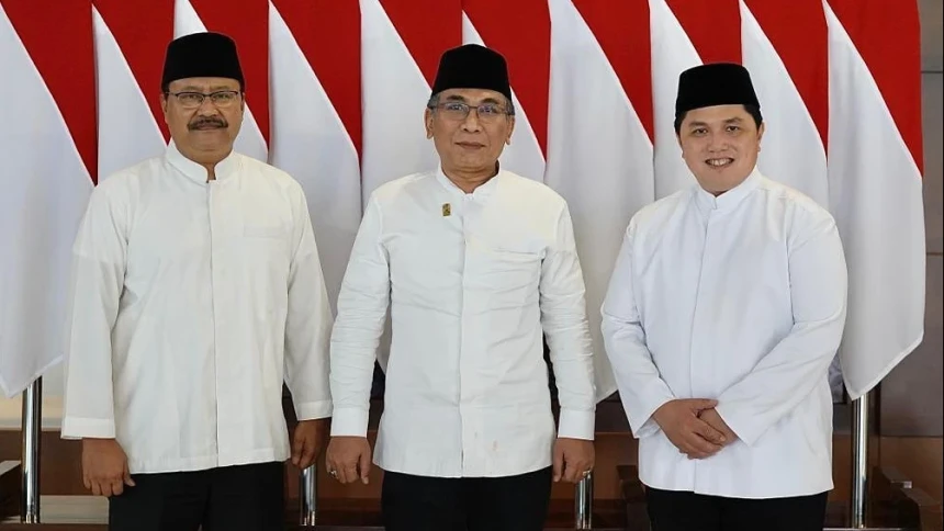 Erick Thohir Dilantik Sebagai Ketua Lakpesdam PBNU