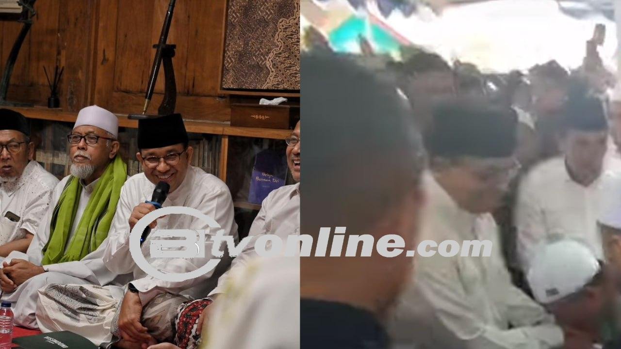 Capres Anies Baswedan Kunjungi Pondok Pesantren Naqsabandiah Tanjung Morawa