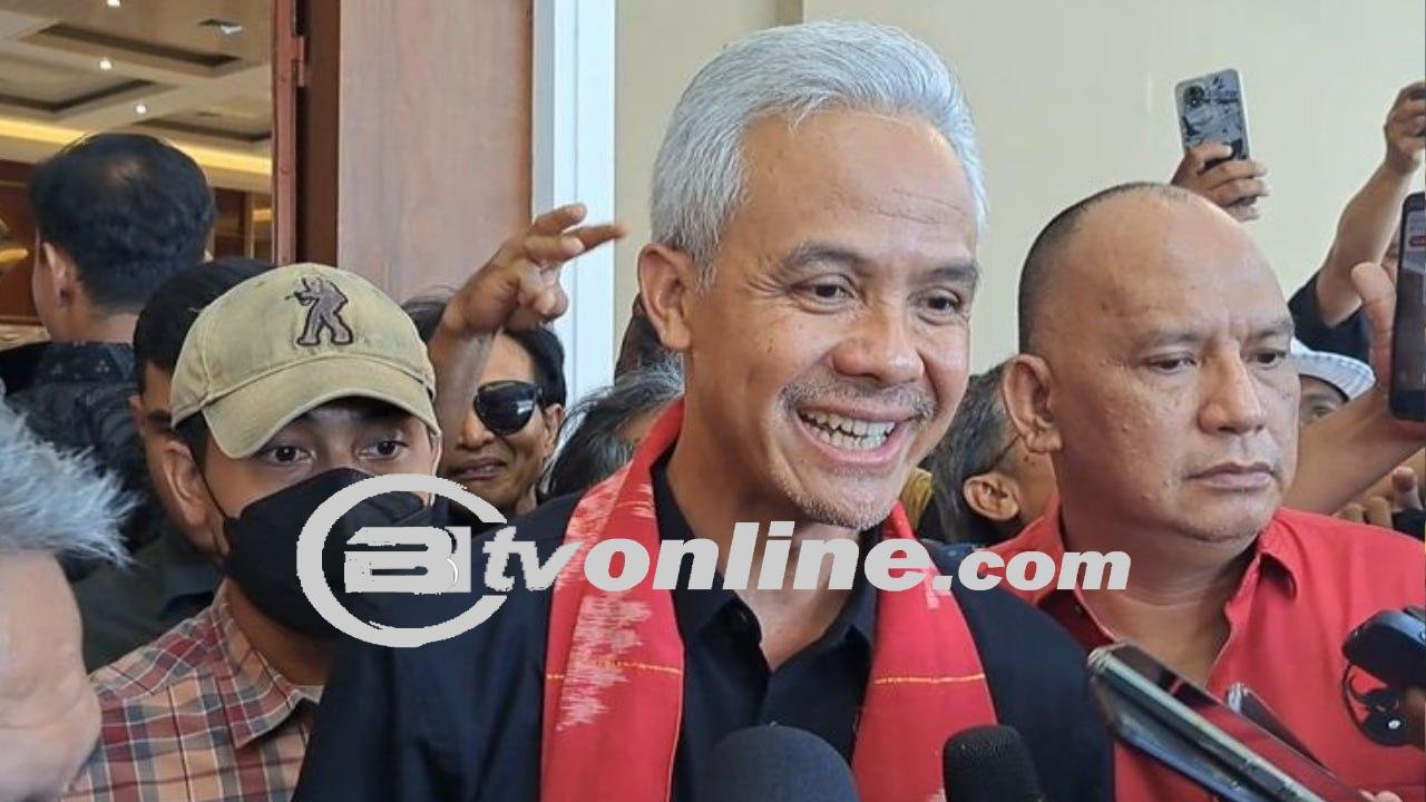 Ganjar Kampanye di Palu, Hadiri Pertemuan dengan TPD