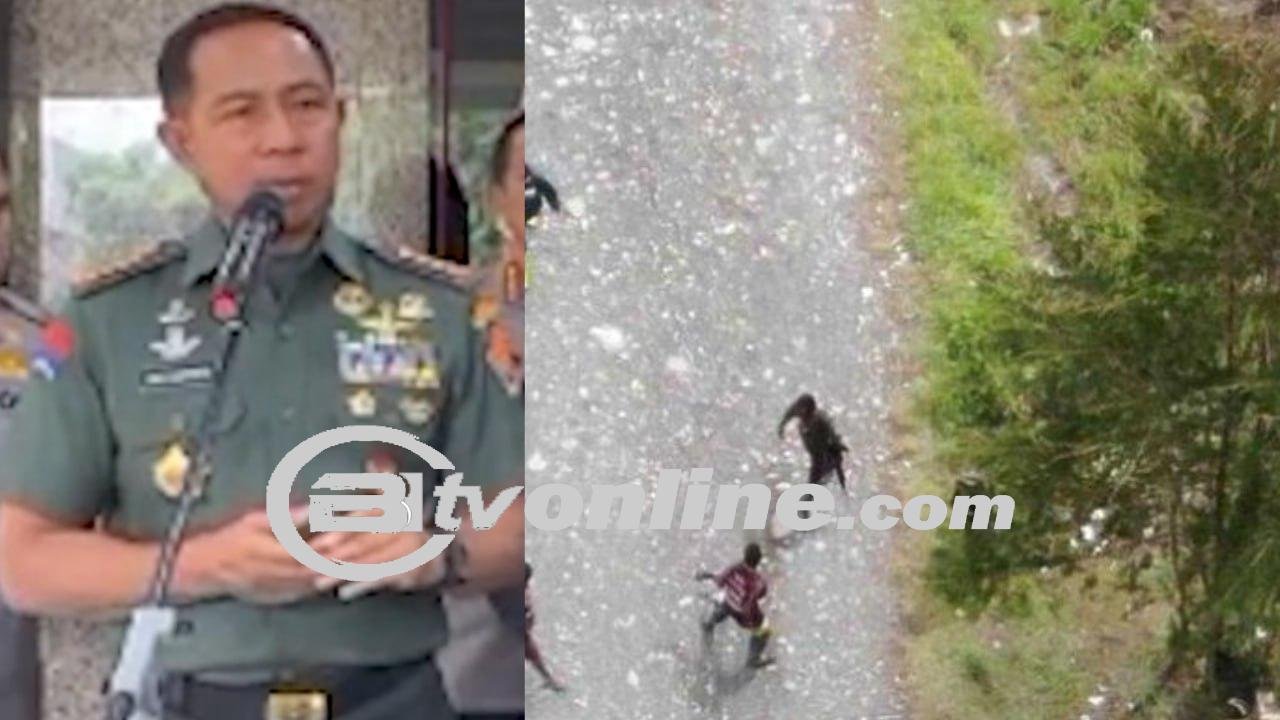 Panglima TNI Turunkan Satuan Drone Pantau Gerakan KKB di Papua