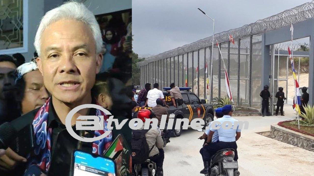 Janji Ganjar akan Penjarakan Koruptor di Nusakambangan