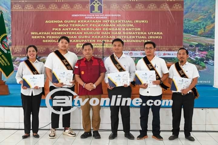 Bupati Humbahas: “Pendidikan Perlindungan Kekayaan Intelektual Sangat Penting”