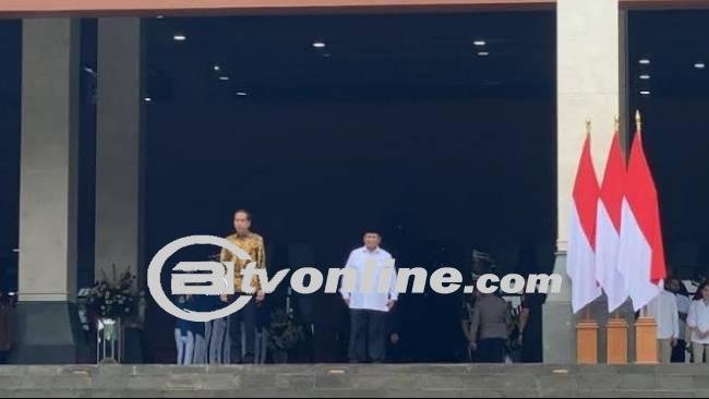 Presiden Jokowi Resmikan Main Hall Akmil Magelang Bersama Menhan Prabowo