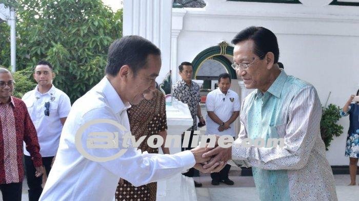 Presiden Jokowi Bertemu Sultan Hamengku Buwono X, Ngobrol 4 Mata