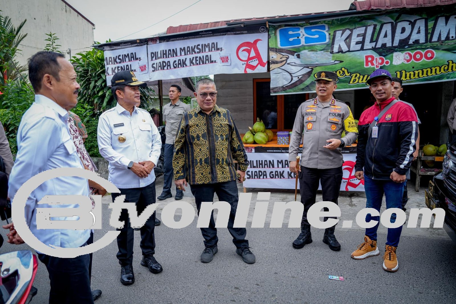 Kapolda Sumut Tinjau TPS Pastikan Pemungutan Suara Aman