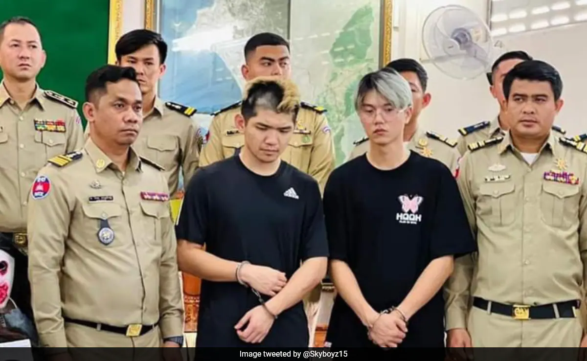 Pengadilan Kamboja Memutuskan Hukuman Penjara atas Konten Palsu YouTuber Taiwan