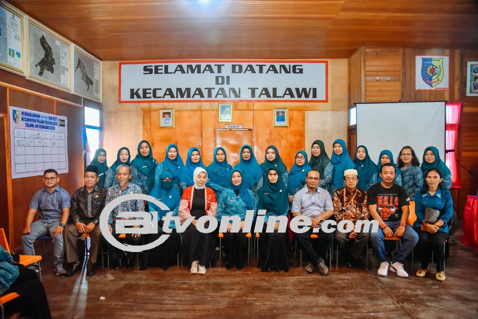 Pj. Ketua TP PKK Ny. Sumela Ajak Masyarakat Sukseskan Program Iva Test