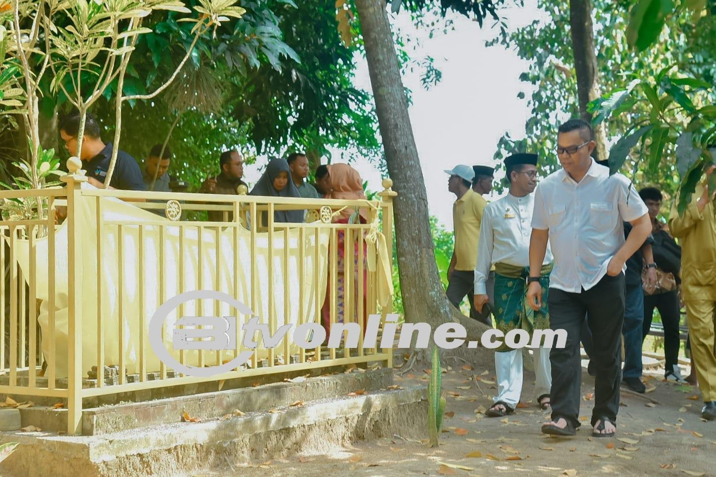 Kunjungi Kubah Batu Bara, Pj. Bupati Ingin Situs Sejarah Lebih Diperhatikan