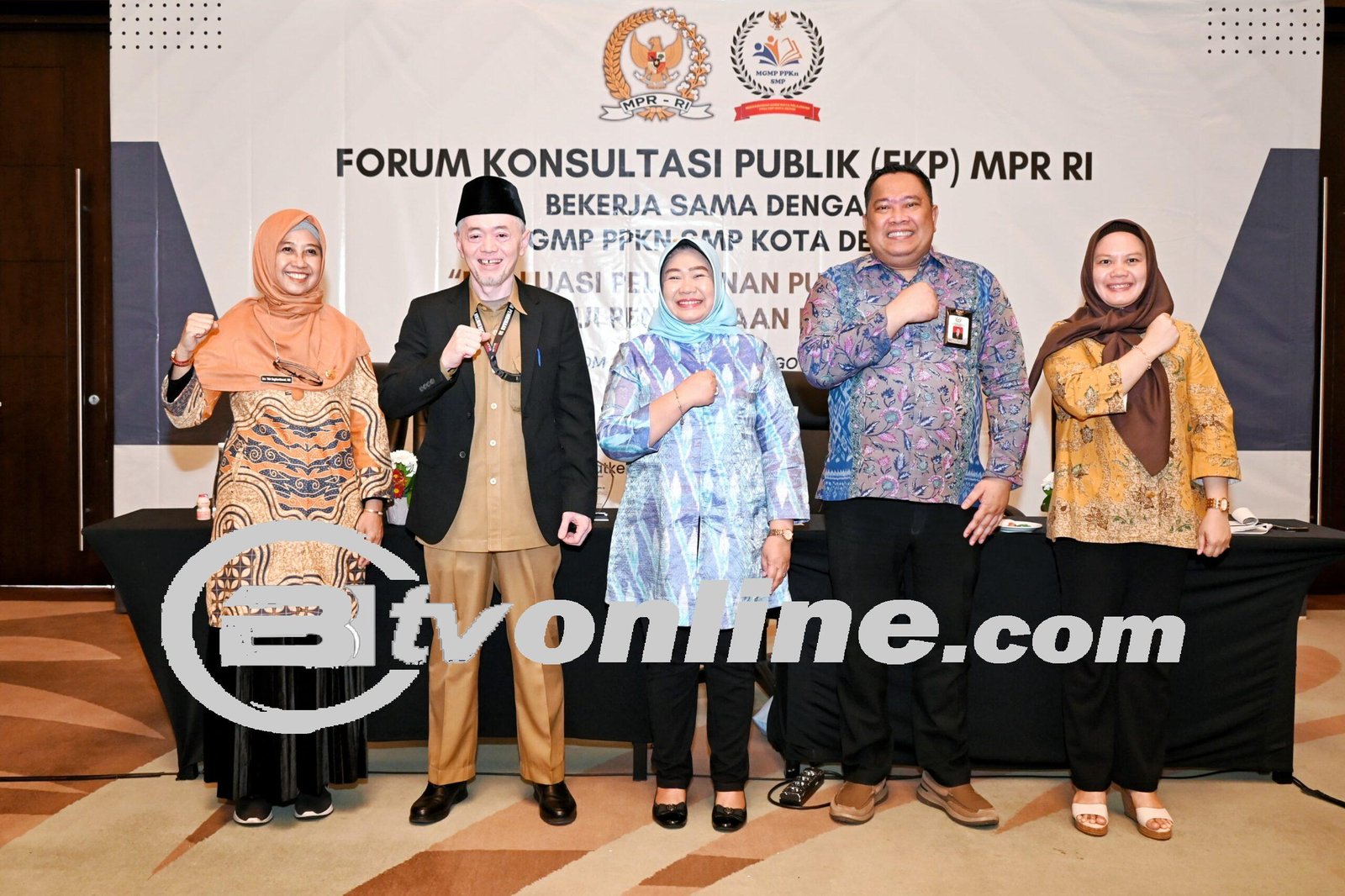 Gelar Evaluasi Pelayanan Publik, MPR Serap Aspirasi Guru PPKn di Depok soal Pembelajaran Ketatanegaraan