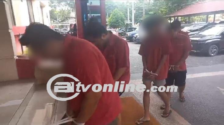 Polda Sumut Ungkap Sindikat Curanmor dan STNK Palsu, 5 Pelaku Ditangkap