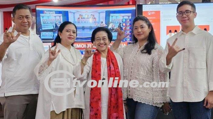 Anies-Muhaimin Unggul di TPS Tempat Ketum PDIP Megawati Nyoblos