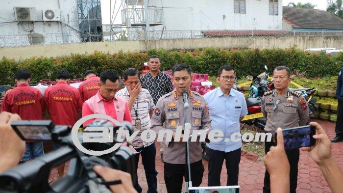 Polda Sumut Tangkap 2 Pelaku Oplos Gas Elpiji Subsidi