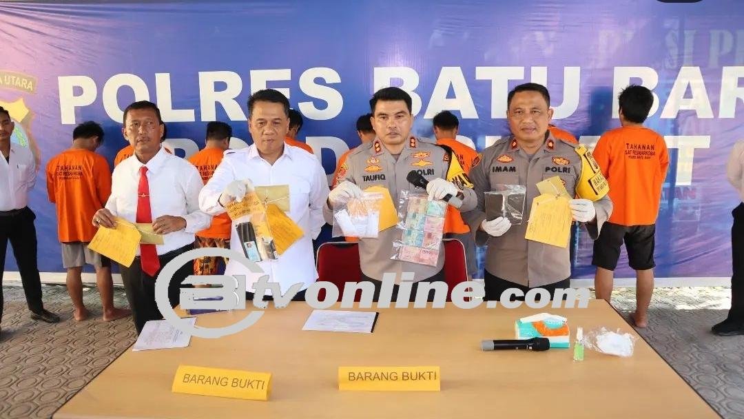 Polres Batubara Berhasil Ungkap 7 Kasus Narkoba dalam 14 Hari