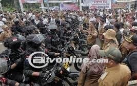2.730 Aparat Gabungan Amankan Demo Apdesi di DPR Jakarta