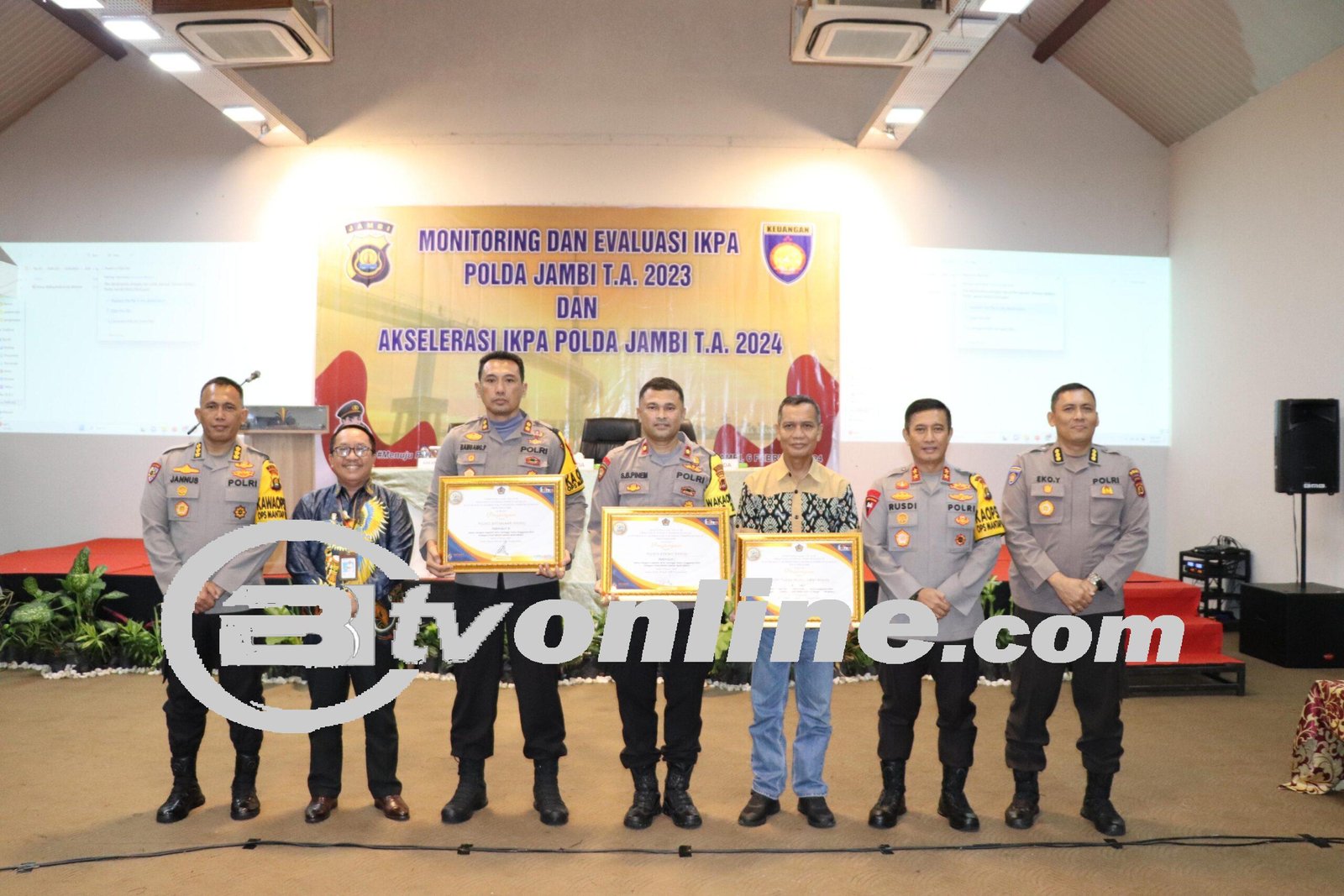 Kapolda Jambi  Pimpin langsung Pembukaan Monitoring dan Evaluasi IKPA Polda Jambi T.A. 2023 dan Akselerasi IKPA Polda Jambi T.A. 2024