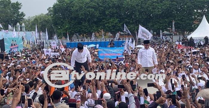 Semarakkan Pasuruan! Anies-Cak Imin Gelar Kampanye Akbar, Disambut Selawat Badar
