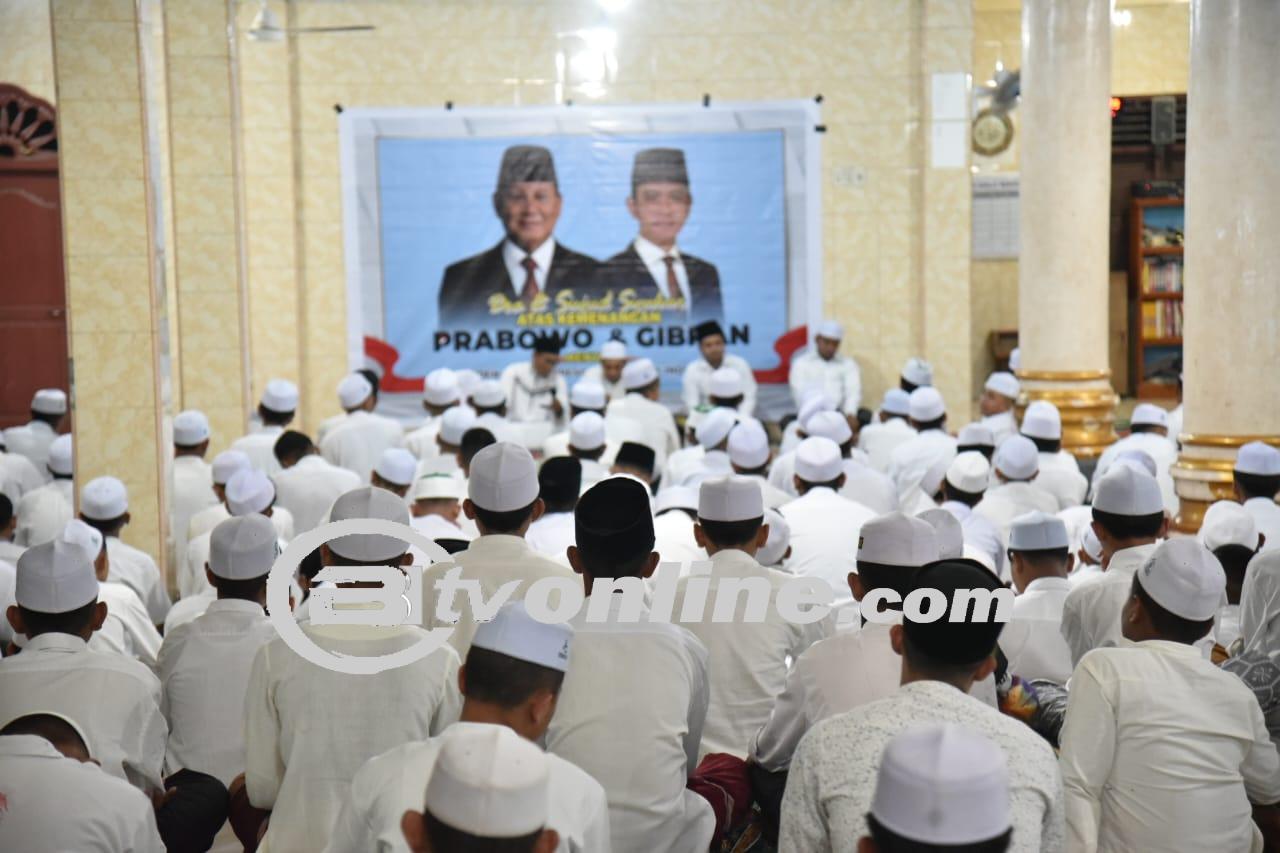 Gelar Doa dan Zikir Bersama, Dayah Thauthiatuth Thullab Bireuen Untuk Kemenangan Prabowo-Gibran