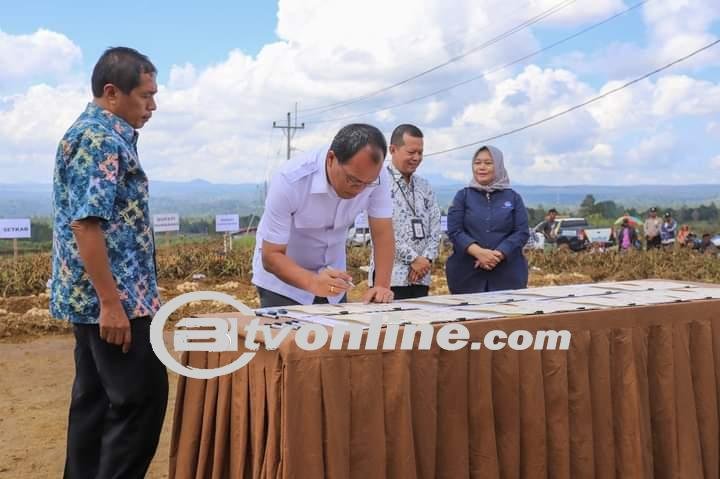 Penandatanganan Nota Kesepahaman Bersama Budi Daya Pertanian Hingga Pasca Panen di Food Estate Sumut