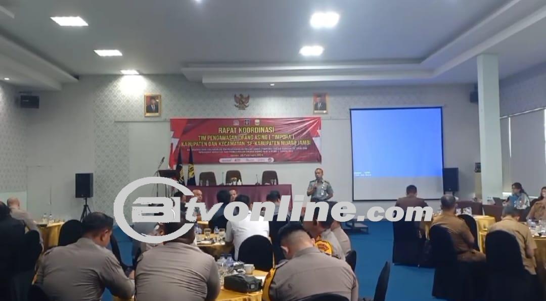 Koordinasi Imigrasi Jambi untuk Awasi Orang Asing di Muaro Jambi