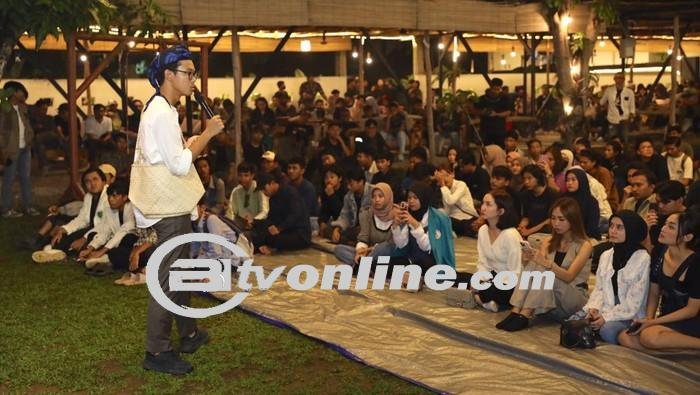 Alam Ganjar Mengajak Pemuda Diskusikan Masa Depan Bangsa di Provinsi Banten