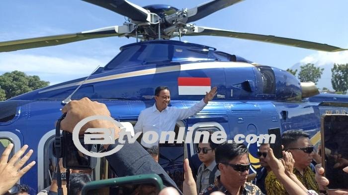 Tiba di Kotamobagu Sulut, Anies Disambut Meriah Oleh Warga