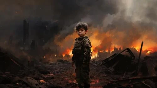 Kisah 2 Remaja Palestina Yang Yatim Piatu Rawat 7 Saudaranya yang Masih Kecil
