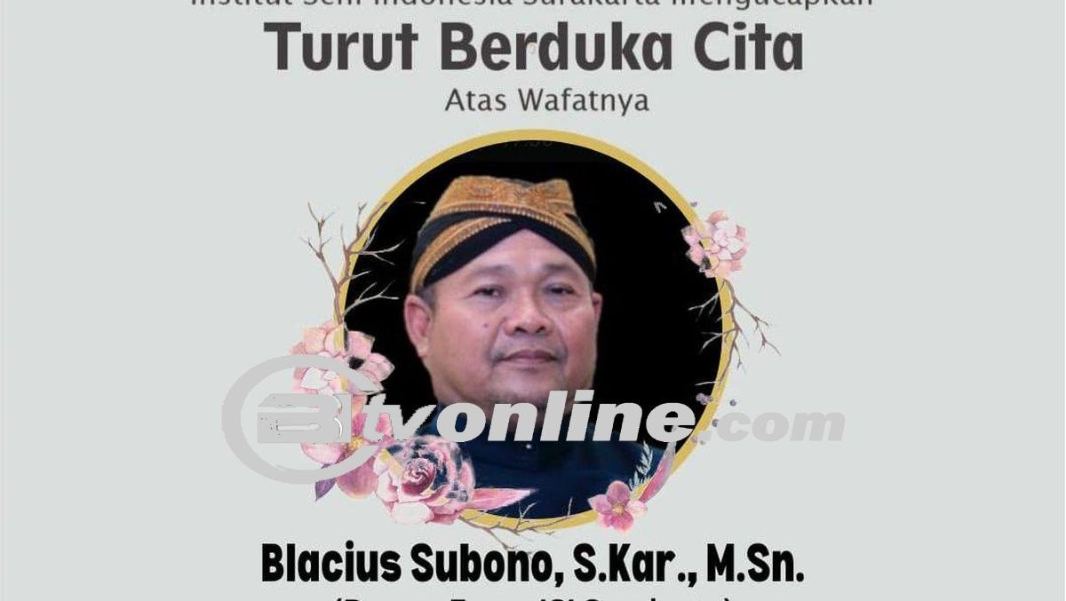 Seniman Blacius Subono Meninggal Usai Tampil Kampanye Ganjar-Mahfud di Solo