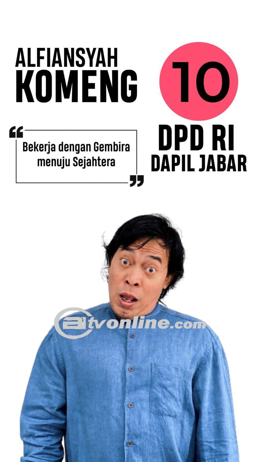 KPU Jabar Pastikan Foto ‘Nyeleneh’ Komeng Tak Langgar Aturan Pemilu 2024