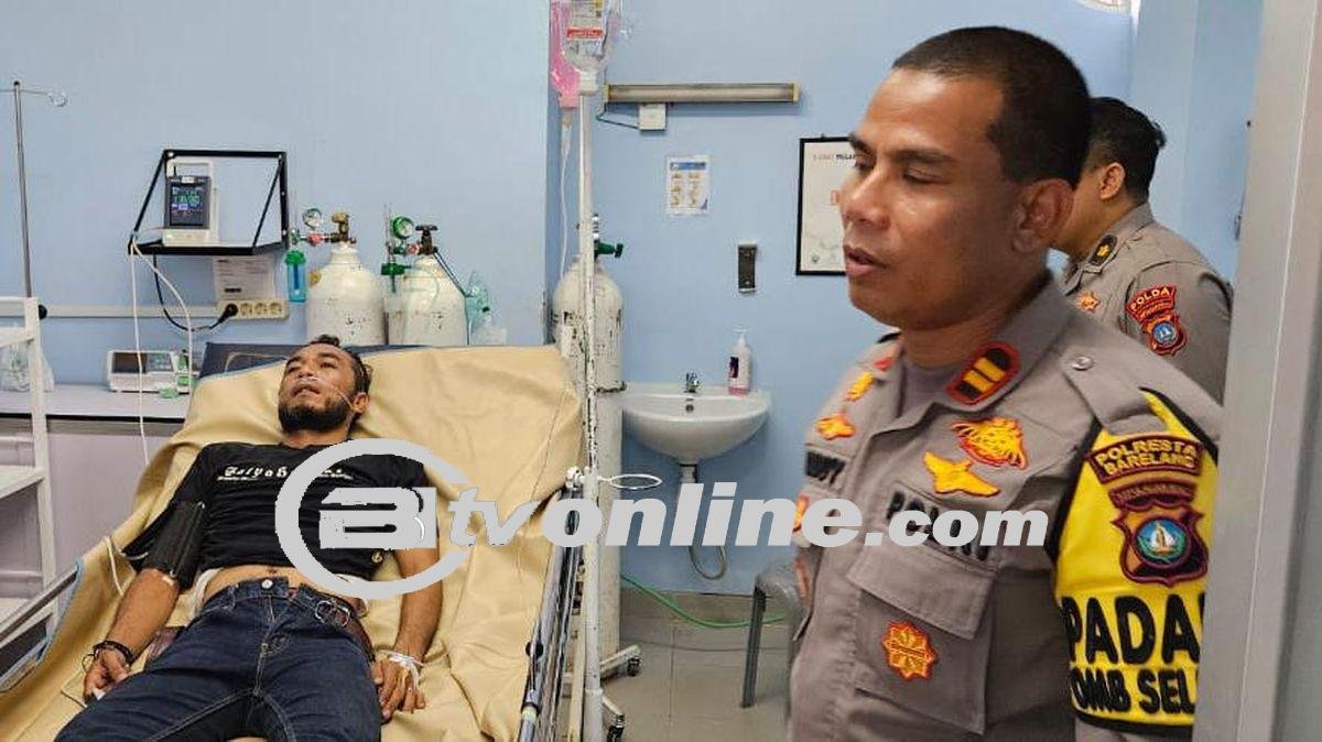 Akibat Kelelahan Awasi TPS,  Anggota Polisi di Batam Pingsan